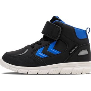 Hummel X-Light 2.0 hummelTEX Mid-Top Sneaker wasserabweisend Kinder 2431 - black/blue 39 für Kinder, schwarz, Gr. 35 EU