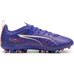 Puma Ultra 5 Play MG Fußballschuhe Kinder 01 - lapis lazuli/puma white/sunset glow 38 für Kinder, blau, Gr. 32 EU / 13 Kids UK