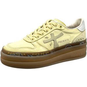 Premiata Damen Plateau Sneaker für Damen, gelb, Gr. 38 EU