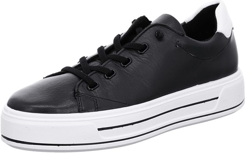 ara Canberra Sneaker schwarz-weiss für Damen, schwarz, Gr. 39 EU / 6 UK