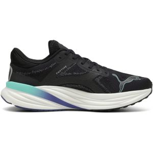 Puma Magnify Nitro 2 Laufschuhe Herren 18 - PUMA black/aquatic/blue crystal 45 für Herren, schwarz, Gr. 45 EU / 10,5 UK