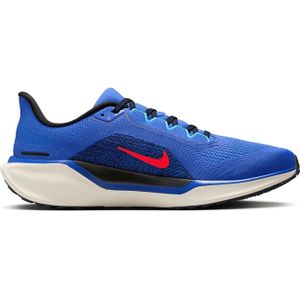 Nike Air Zoom Pegasus 41 Laufschuhe Herren 110 - white/racer blue-wolf grey-pure platinum 44 für Herren, blau, Gr. 46 EU / 11 UK