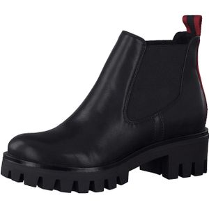 Tamaris Schlupf/Reißverschlussstiefelette Kaltfutter für Damen, schwarz, Gr. 37 EU