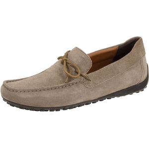 Geox Snake Mokassin Schuhe dunkel-grau Schleife U3507D für Herren, grau, Gr. 40 EU