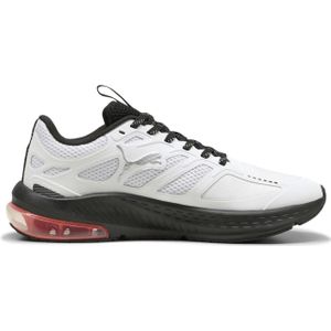 Puma X-Cell Lightspeed Laufschuhe Herren 17 - PUMA white/glowing red 42.5 für Herren, weiß, Gr. 41 EU
