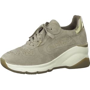 Tamaris 1-1-23722-26/231 STONE Sportliche Schnürer  FS 2021 für Damen, grau, Gr. 37 EU