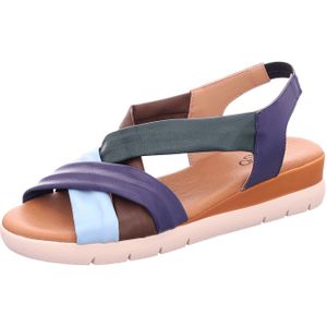 Longo Bequeme Sandalen für Damen, blau, Gr. 38 EU