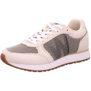Woden Sportliche Schnürschuhe für Damen, beige, Gr. 39 EU