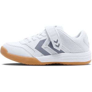 Hummel Multiplay Stable VC Handballschuhe Kinder 7003 - navy 35 für Kinder, weiß, Gr. 35 EU