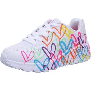Skechers UNO LITE - SPREAD THE LOVE für Kinder, weiß, Gr. 38 EU