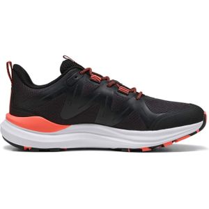 Puma Reflect Lite Trailrunning-Schuhe 17 - PUMA black/glowing red 42.5 für Herren, schwarz, Gr. 43 EU / 9 UK