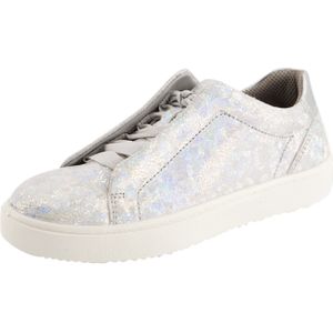 Superfit Sneaker Low für Mädchen für Kinder, silber, Gr. 38 EU