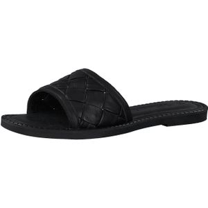 Tamaris 1-1-27125-26/007 BLACK UNI Klassische Pantoletten  FS 2021 für Damen, schwarz, Gr. 36 EU