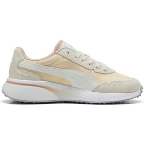 Puma R78 Glance Sneaker Damen 01 - frosted ivory/puma white/creamy vanilla 40.5 für Damen, weiß, Gr. 42 ½ EU / 8,5 UK