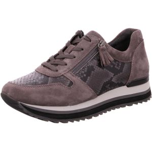 Gabor comfort Sportliche Schnürschuhe für Damen, grau, Gr. 37 EU / 4 UK