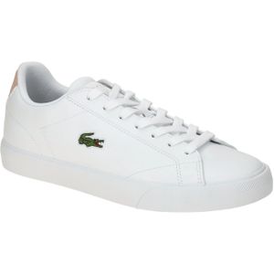 Lacoste Lerond Set Schuhe Sneakers weiß rosa Damen 0037 für Damen, weiß, Gr. 40 ½ EU