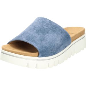 Gabor comfort Bequeme Pantoletten für Damen, blau, Gr. 40 EU / 6,5 UK