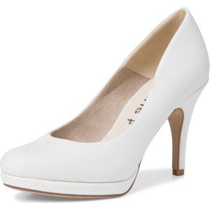 Tamaris Woms Court Shoe für Damen, weiß, Gr. 40 EU