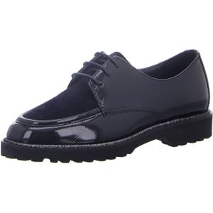 Sioux Klassische Schnürschuhe für Damen, blau, Gr. 38 EU / 5 UK