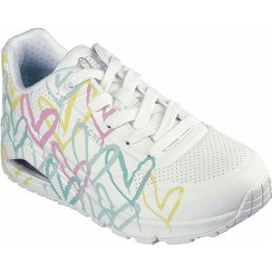 Skechers white multi (weiß-multi) für Damen, weiß, Gr. 37 EU