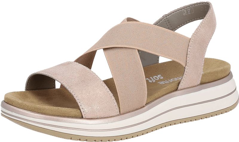 Remonte Delphi Eleastque für Damen, rosa, Gr. 40 EU