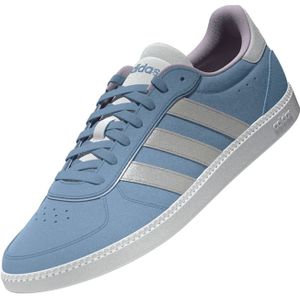 adidas BREAKNET SLEEK SUEDE für Damen, blau, Gr. 42 EU / 8 UK