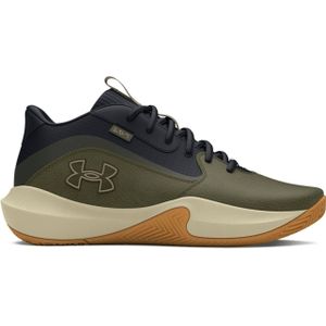 Under Armour Lockdown 7 Basketballschuhe 002 - black/distant gray 41 für Herren, grün, Gr. 46 EU