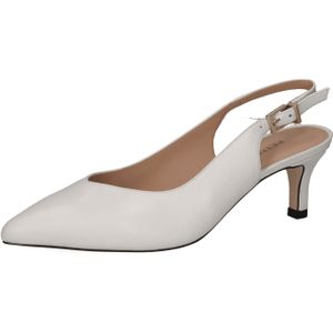 Peter Kaiser Sling Pumps weiß Nappa 79642 für Damen, weiß, Gr. 40 EU / 6,5 UK