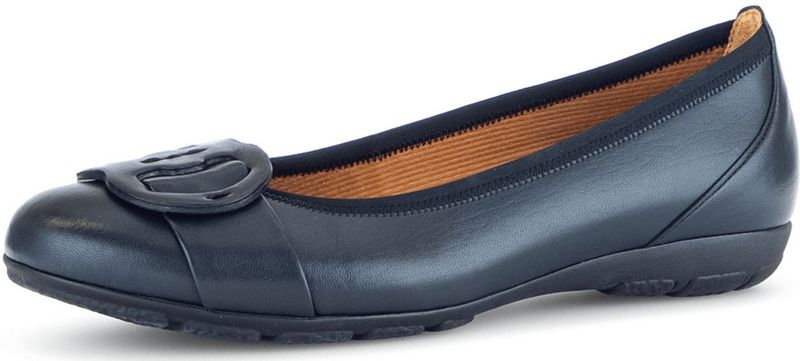 Gabor Ballerinas für Damen, blau, Gr. 38 EU / 5 UK