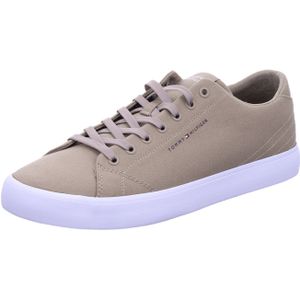 Tommy Hilfiger TH HI VULC LOW CANVAS für Herren, beige, Gr. 45 EU