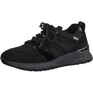 Jana 100% COMFORT 8-8-23727-27/707 KHAKI Sportliche Schnürer  HW 21/22 für Damen, schwarz, Gr. 37 EU