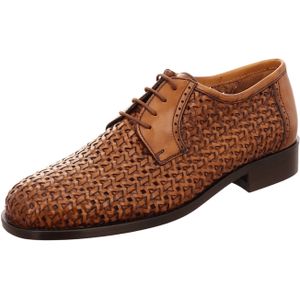 Mercanti Fiorentini Elegante Schnürschuhe für Herren, braun, Gr. 44 EU