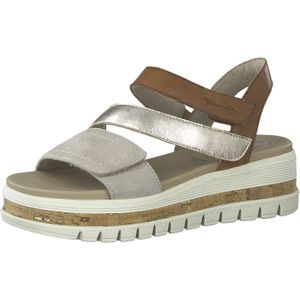Tamaris Da.-Sandalette für Damen, braun, Gr. 39 EU