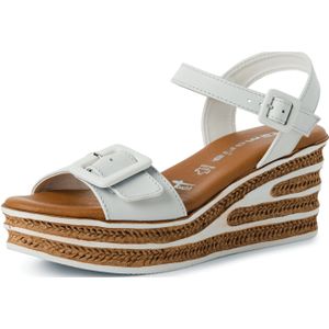 Tamaris Da.-Sandalette für Damen, weiß, Gr. 39 EU