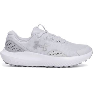 Under Armour Surge Golfschuhe Herren 014 - halo gray/halo gray/metallic silver 44.5 für Herren, grau, Gr. 41 EU