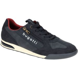 Bugatti Trevor Schuhe Sneakers blau perforiert A3811 für Herren, blau, Gr. 46 EU