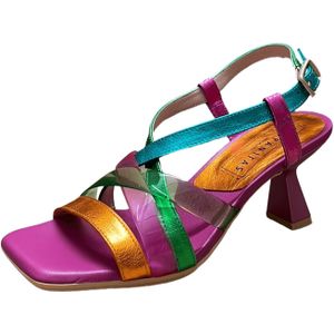 Hispanitas mandarin menorca aguamar kiwi für Damen, bunt, Gr. 39 EU