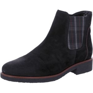 Gabor comfort Comfort Sport 32.701.47 schw(Karo/S.s/c/Mi Schnürstiefeletten  HW 19/20 für Damen, schwarz, Gr. 37 ½ EU / 4,5 UK