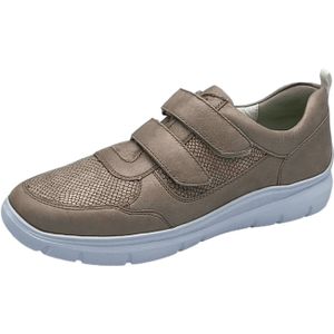 Waldläufer Bequeme Schnürschuhe für Damen, beige, Gr. 37 ½ EU / 4,5 UK