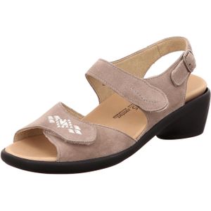 Solidus Sandale m. Keil, Klett beige für Damen, beige, Gr. 36 ½ EU / 3,5 UK
