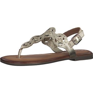 s.Oliver S. Oliver 5-5-28112-28/001 BLACK Riemchensandalen  FS 2022 für Damen, beige, Gr. 37 EU