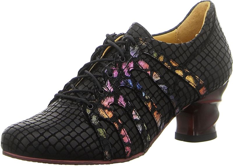 Simen Schnürpumps für Damen, schwarz, Gr. 40 EU