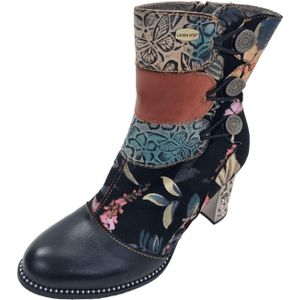 Estelle Westernstiefeletten für Damen, bunt, Gr. 38 EU