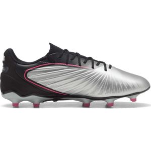 Puma Fu?ballschuh "King Match FG/AG" für Herren, silber, Gr. 42 ½ EU / 8,5 UK