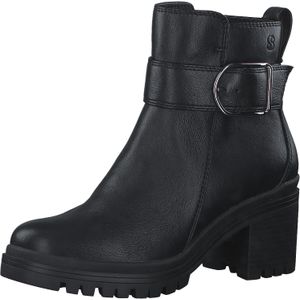 s.Oliver S. Oliver 5-5-25441-29/001 BLACK Klassische Stiefeletten  HW 22/23 für Damen, schwarz, Gr. 37 EU