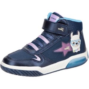 Geox Inek Lama Schuhe dunkelblau Blinker Kinderschuhe J16ASC für Kinder, blau, Gr. 28 EU