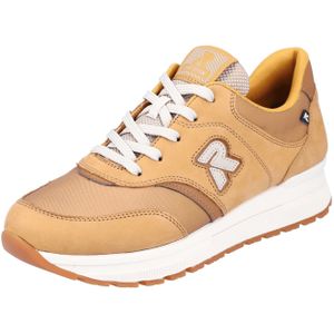 Rieker Mesh-Schnürsportschuh für Damen, gelb, Gr. 40 EU