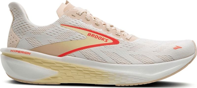 Brooks Hyperion 2 Damen für Damen, weiß, Gr. 39 EU / 8 UK