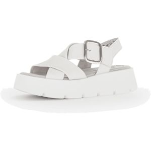 Gabor Sandalette für Damen, weiß, Gr. 35 ½ EU / 3 UK