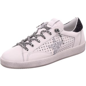 Cetti Schnürschuhe für Damen aus Italien, Spanien und Portugal für Damen, weiß, Gr. 41 EU